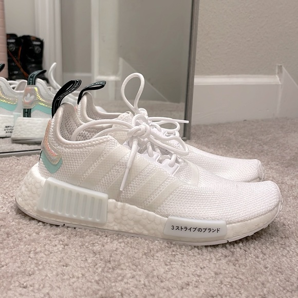 adidas gazelle silver green womens Adidas NMD White – Class by Lauren main image 0